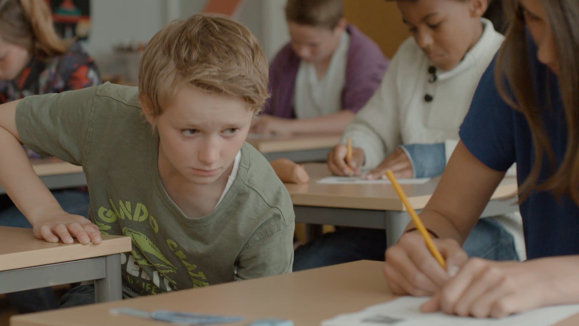 The match against the math test