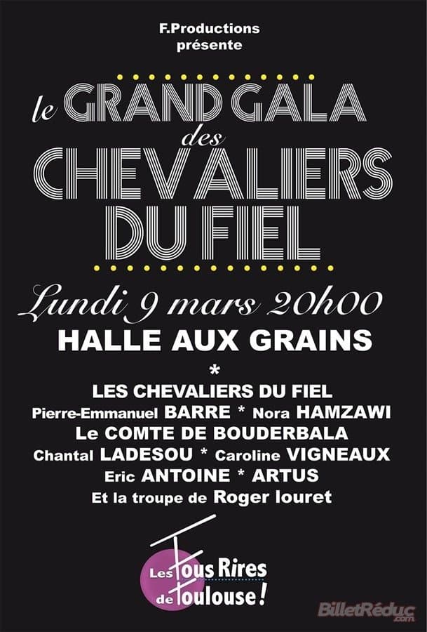 Le grand gala des Chevaliers du Fiel