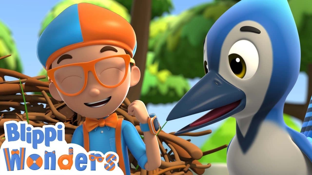 Blippi Learns How To Build A Birds Nest!