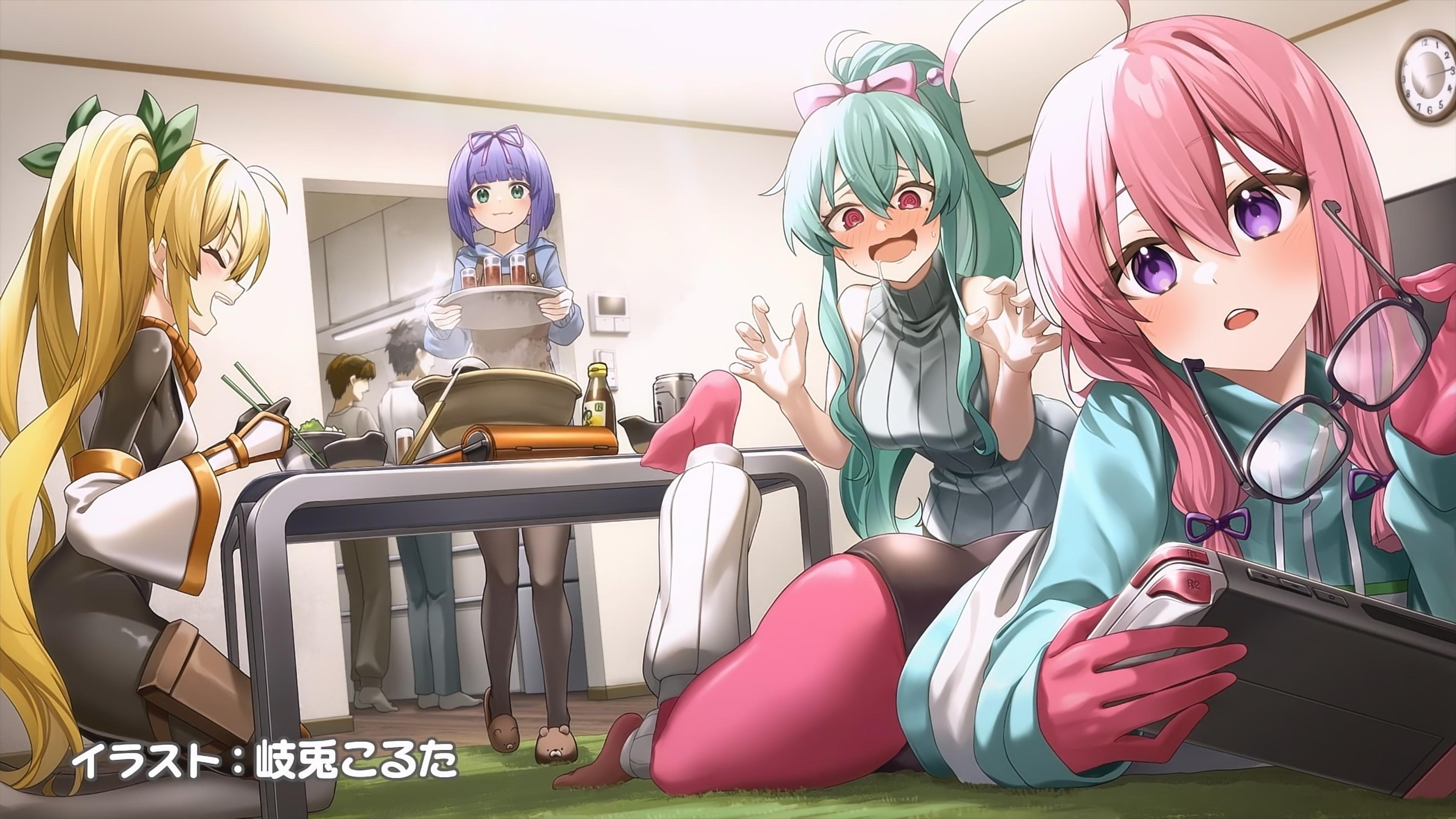The NEET Kunoichi Somehow Had a Drinking Party