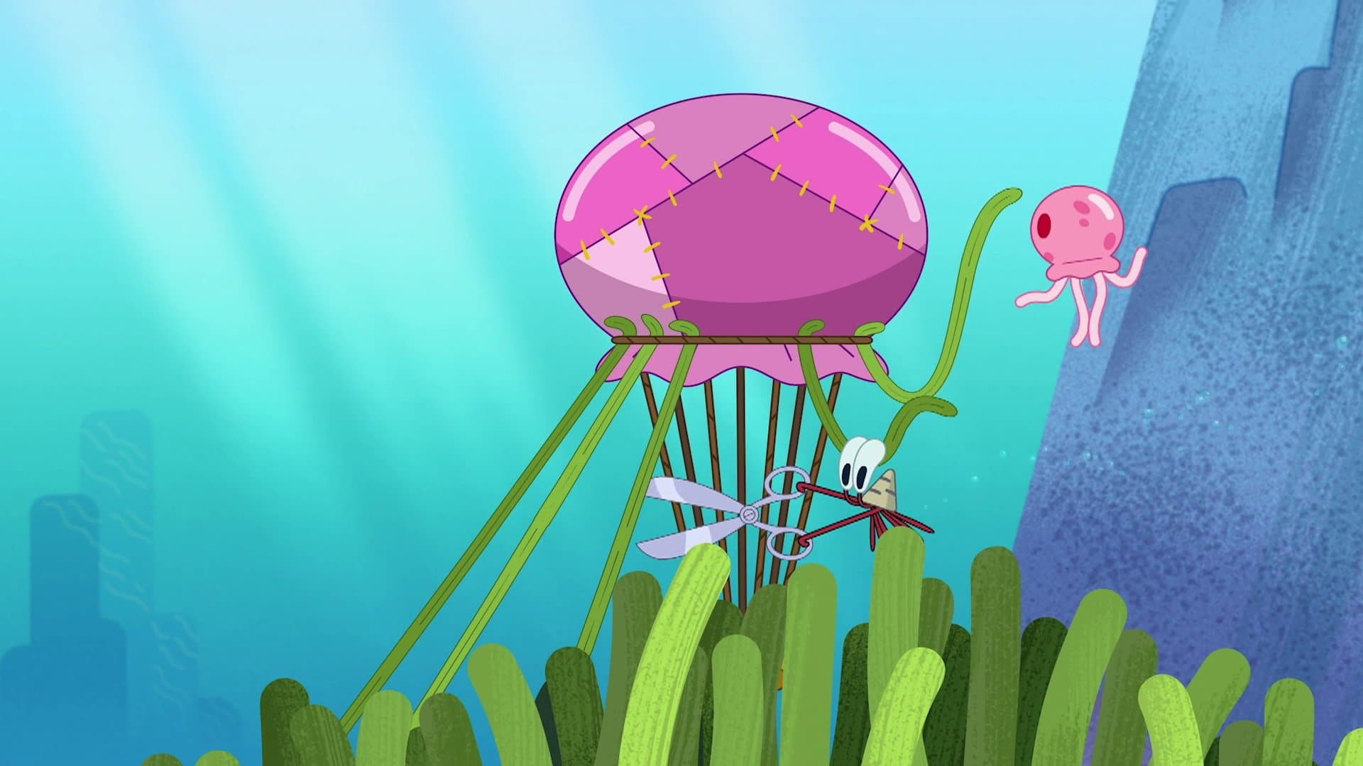 Jellyfish in love
