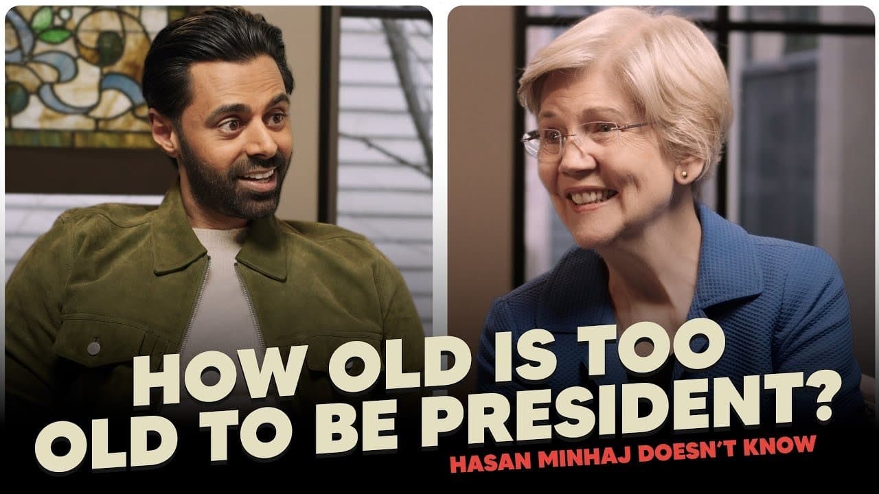 I asked Senator Warren if the President is TOO OLD?