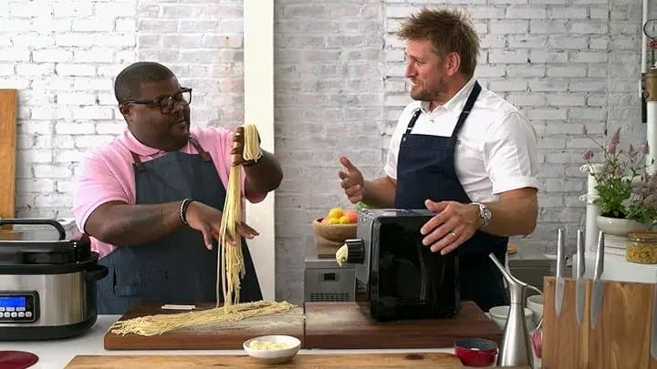 Spaghetti Carbonara with Smoked Mushroom