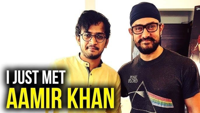 I just met AAMIR KHAN