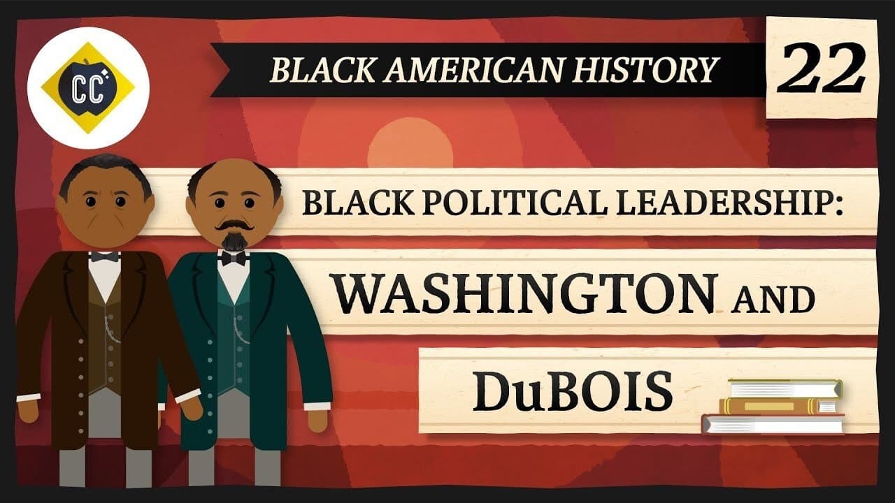 Booker T. Washington and W.E.B DuBois