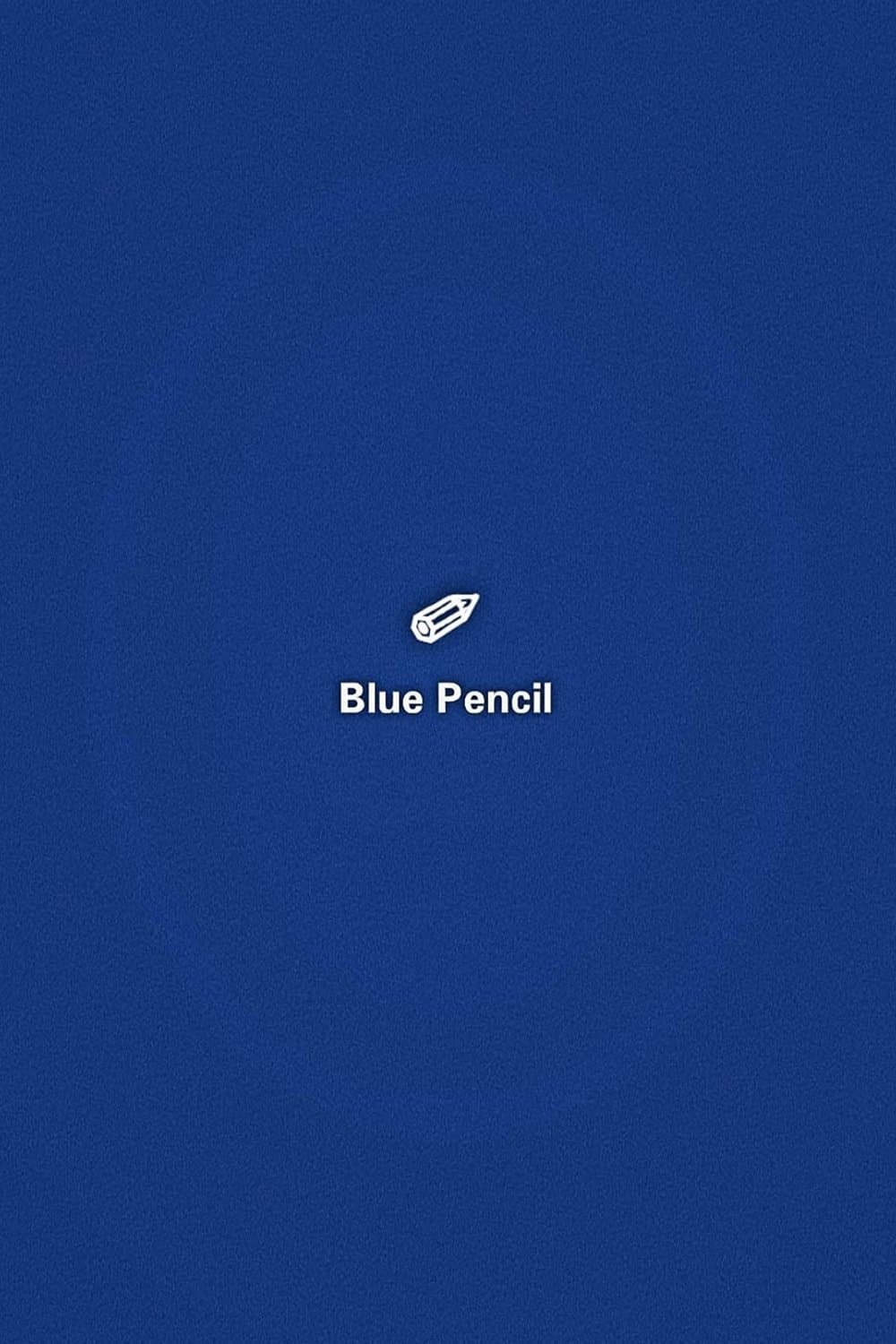 blue pencil