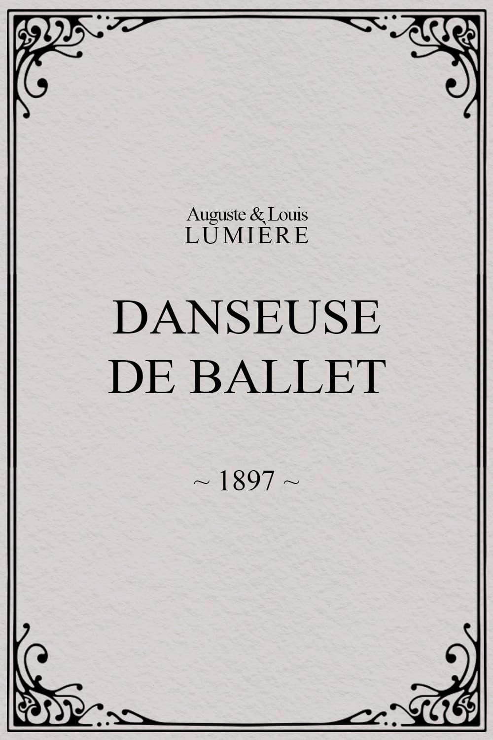Danseuse de ballet