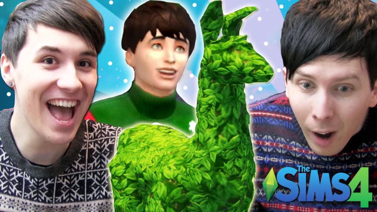 DIL GETS A LLAMA - Dan and Phil Play: Sims 4 #9