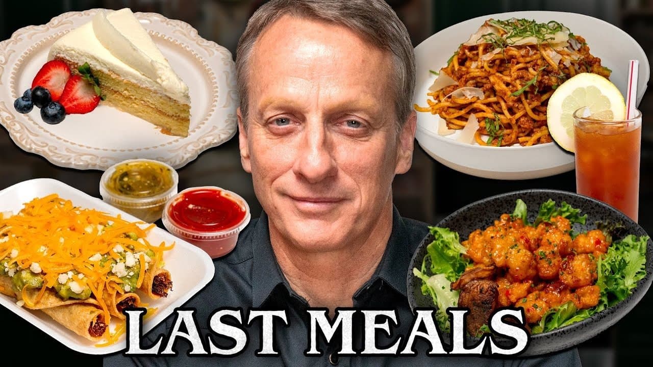Tony Hawk Eats His Last Meal