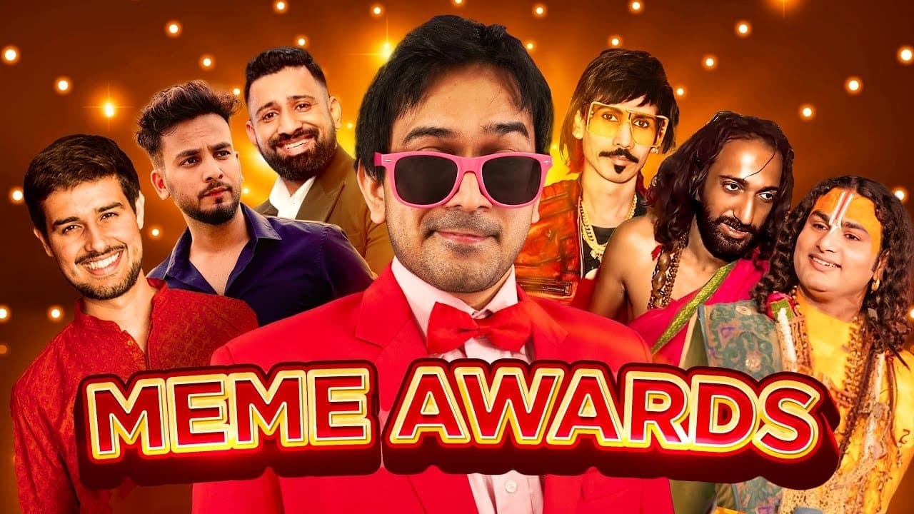 INDIAN MEME AWARDS 2025 ft. @dhruvrathee