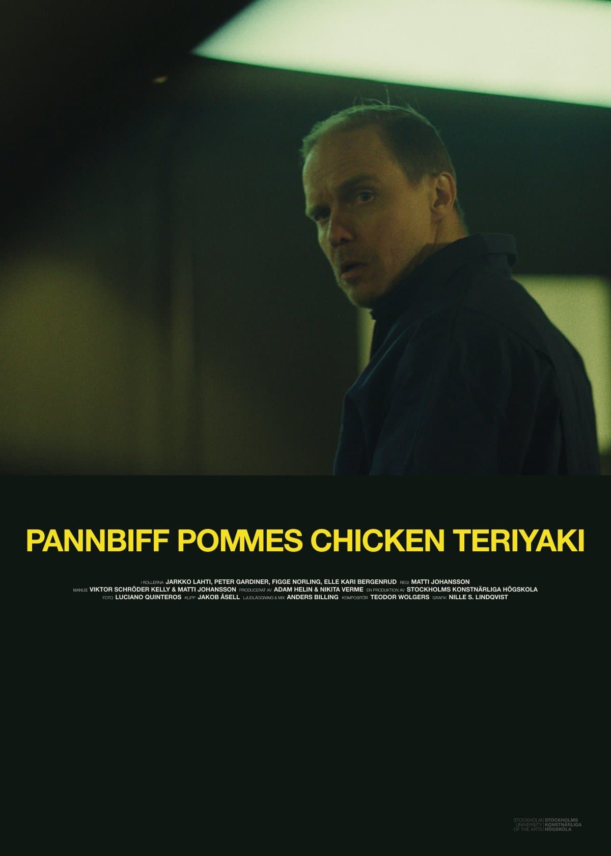 Pannbiff Pommes Chicken Teriyaki