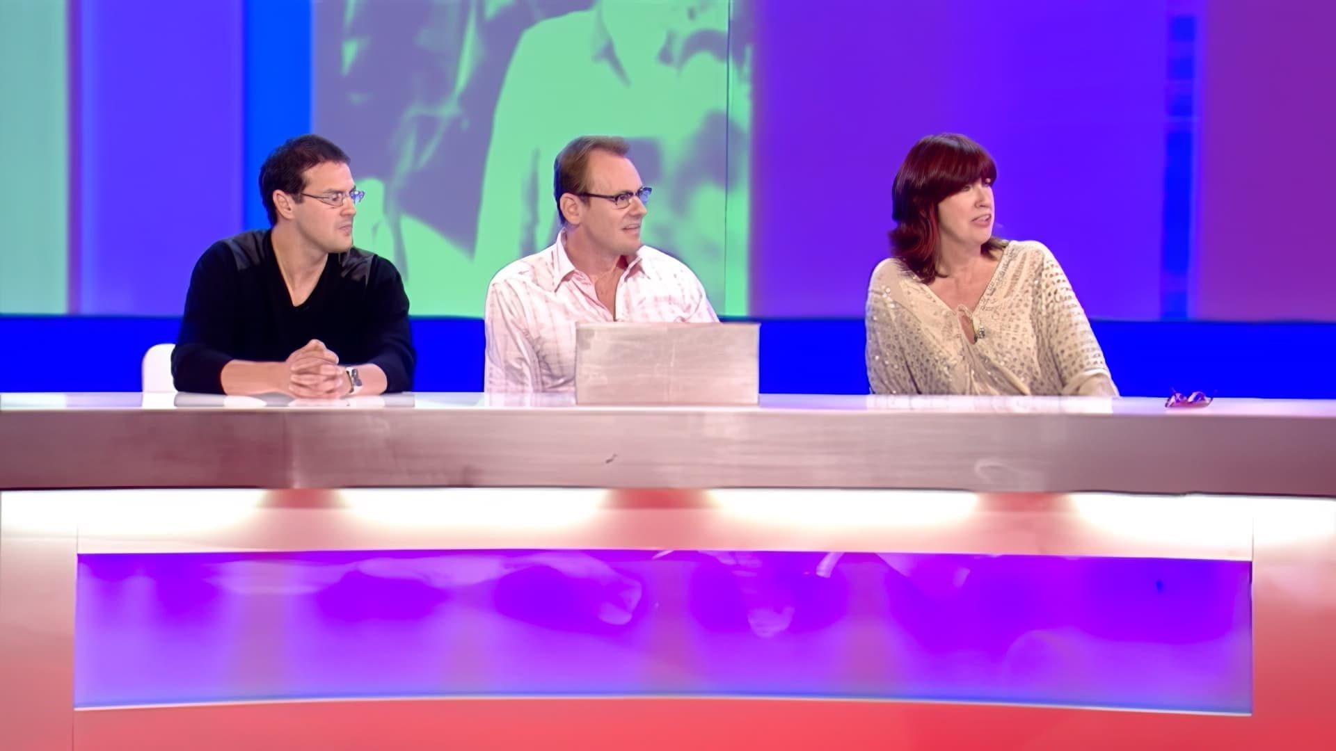 Lee Mack, Janet Street-Porter, Patrick McGuinness, Trisha Goddard