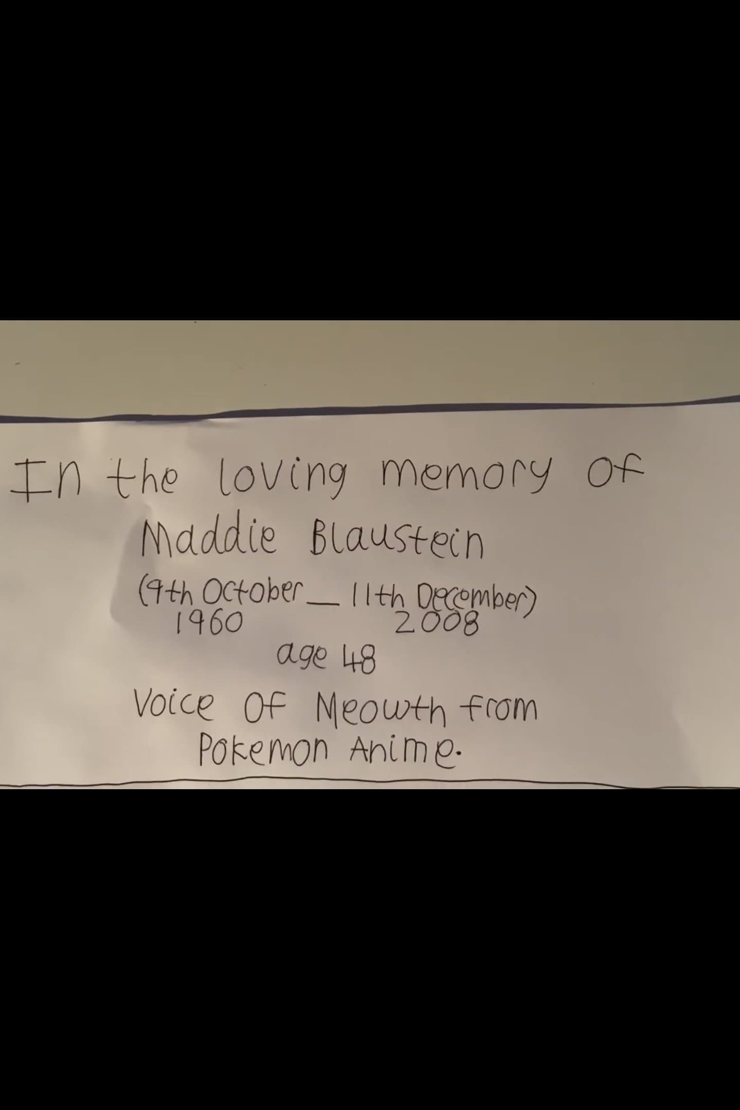 People Who Have Sadly Passed Away