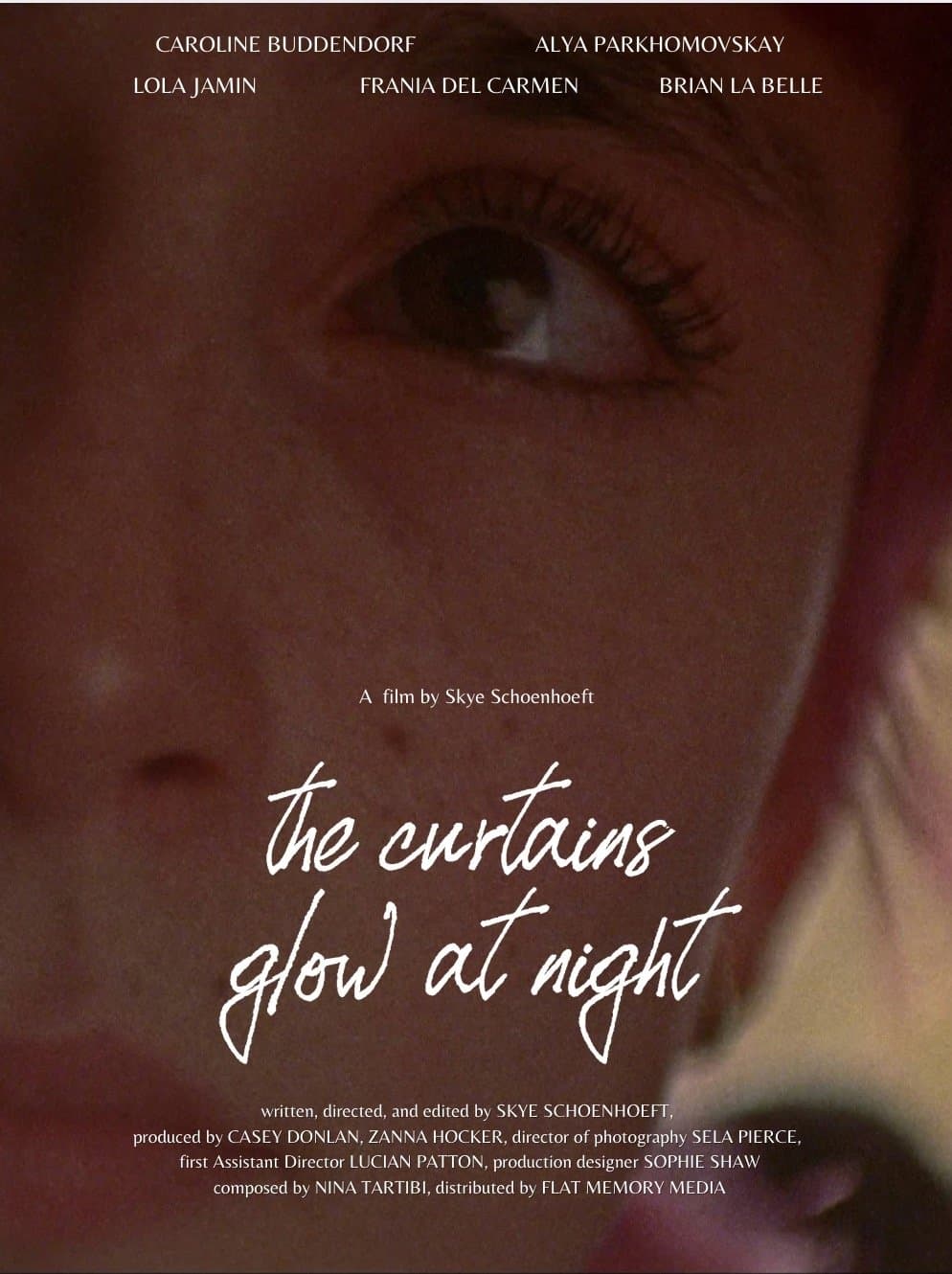 The Curtains Glow At Night