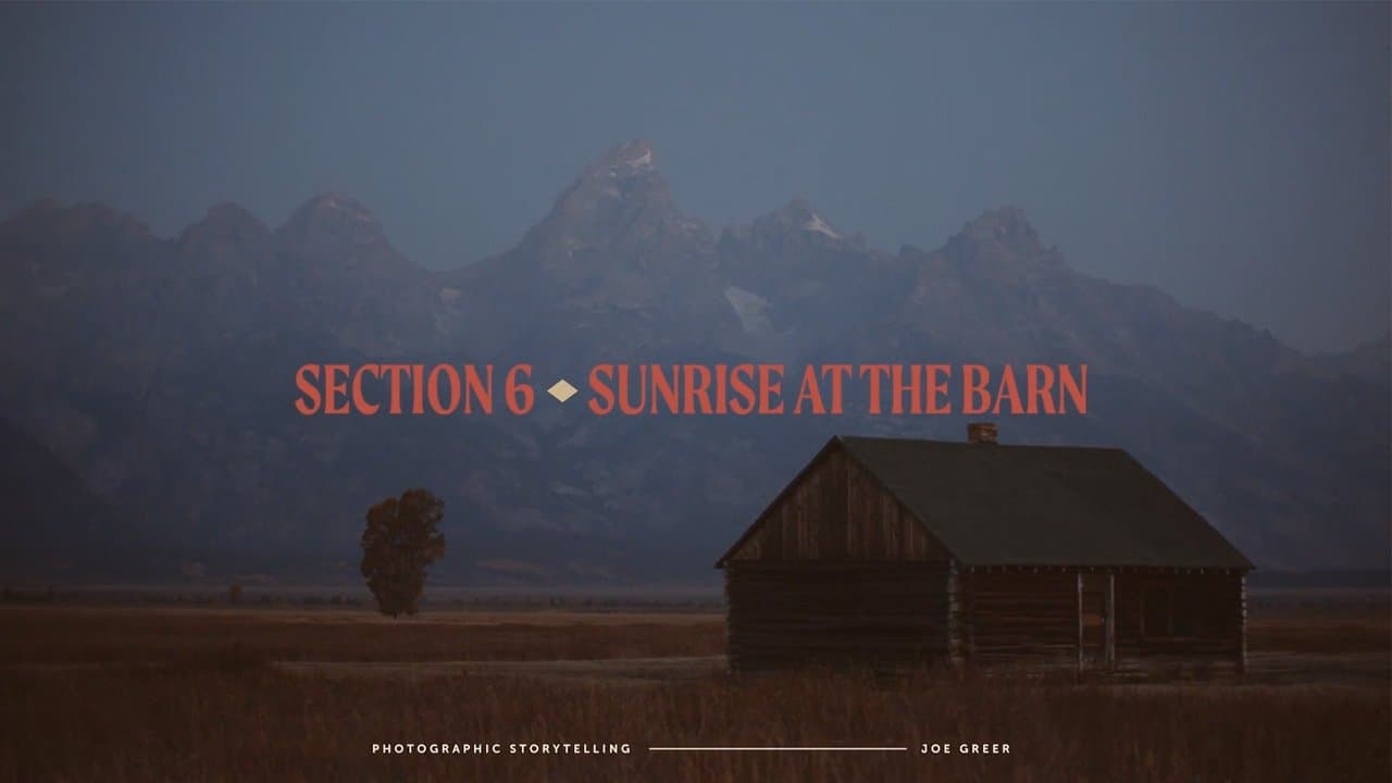 Sunrise at the Barn