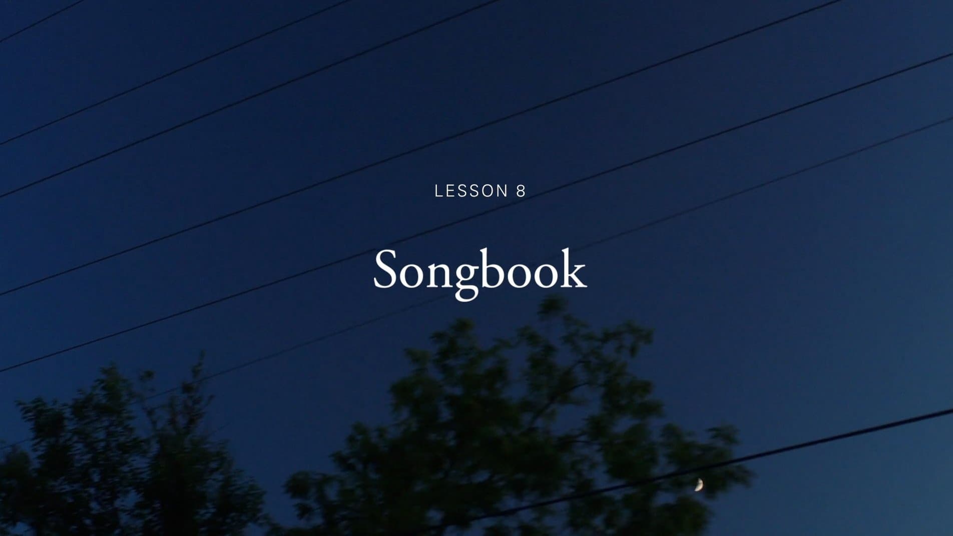 Key Projects: Songbook