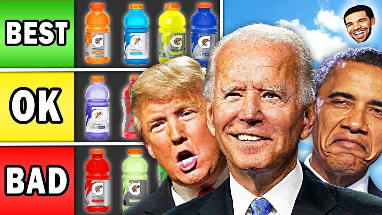 Presidents Rank Gatorade Flavors!