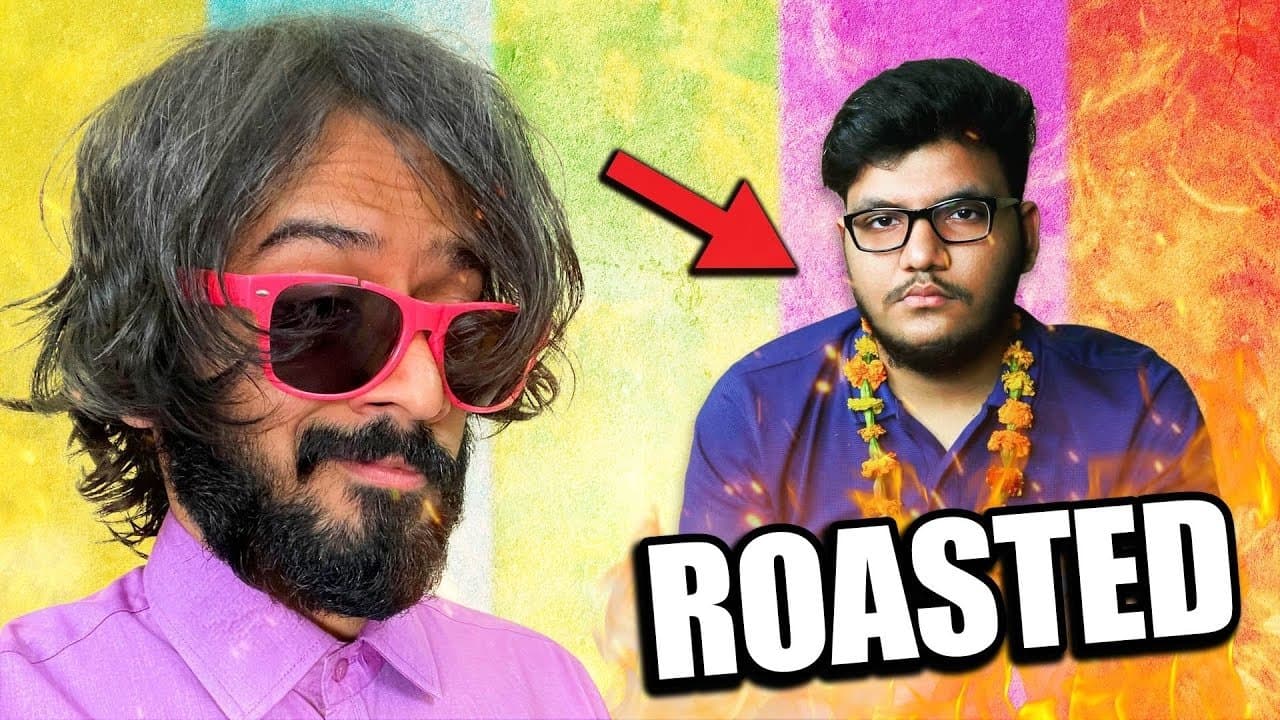 I roasted this SMALL YOUTUBER