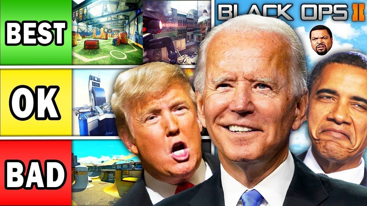 Presidents Rank Black Ops 2 DLC Maps!