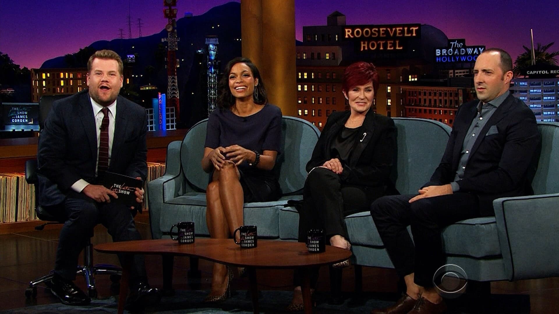 Rosario Dawson, Sharon Osbourne, Tony Hale