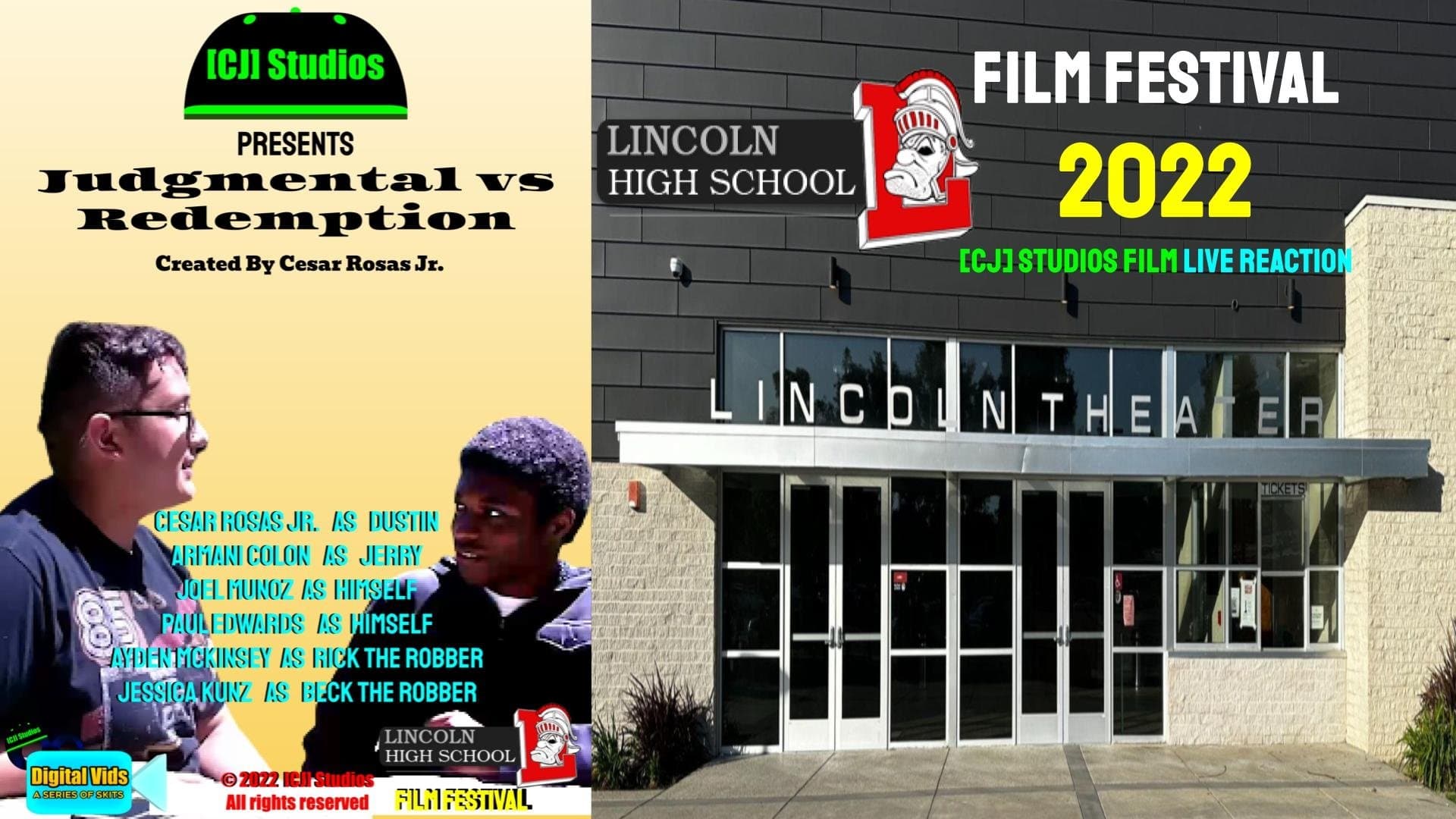 Lincoln High School Film Festival 2022 Live Reaction: Judgmental Vs Redemption