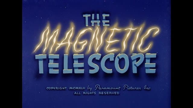 The Magnetic Telescope