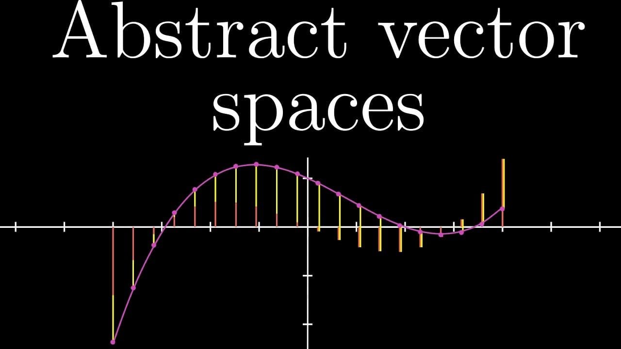 Abstract vector spaces