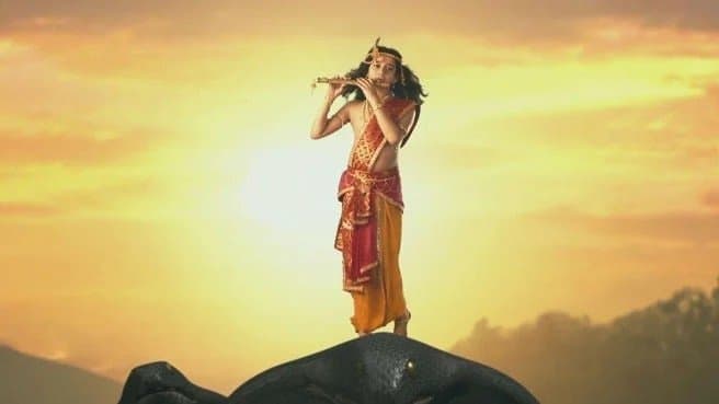 Krishna defeats Kaliya Naag!
