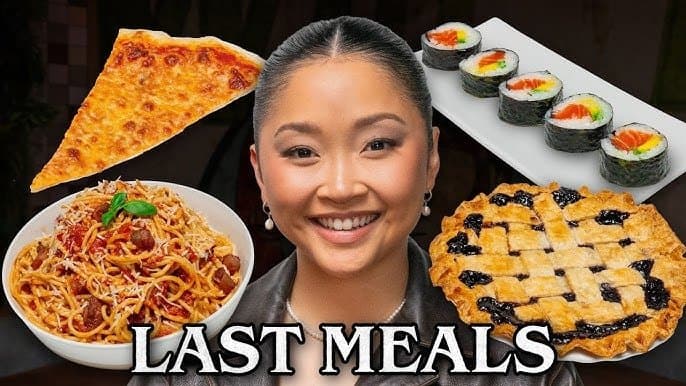 Lana Condor Eats Her Last Meal