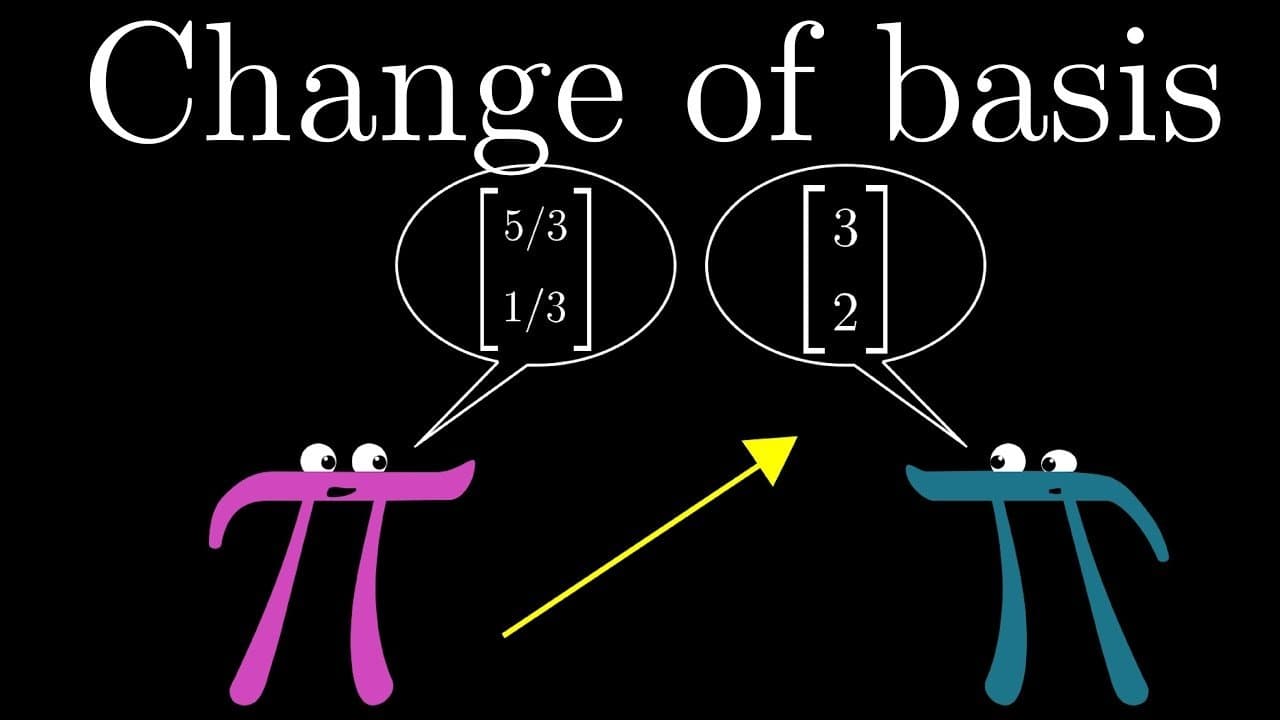 Change of basis