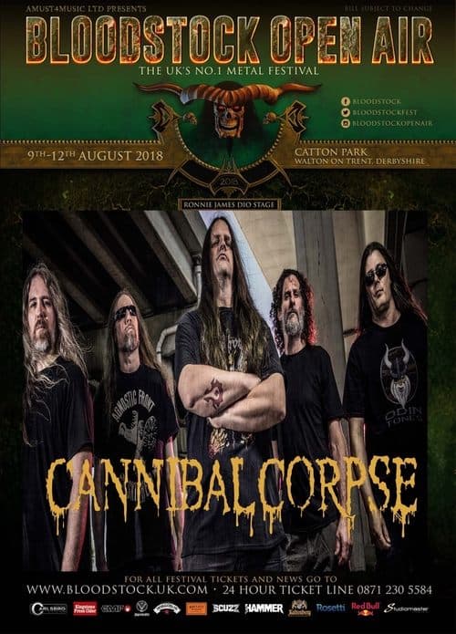 Cannibal Corpse -  Bloodstock 2018