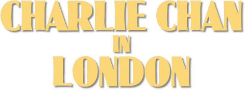 Charlie Chan in London