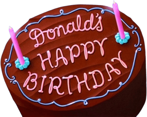 Donald's Happy Birthday