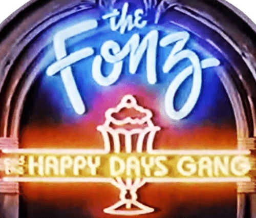 The Fonz and the Happy Days Gang