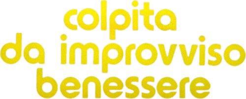 Colpita da improvviso benessere