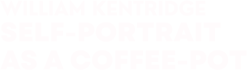 Self-Portrait as a Coffee Pot