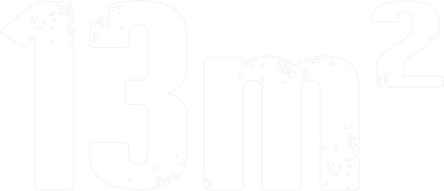 13 m²