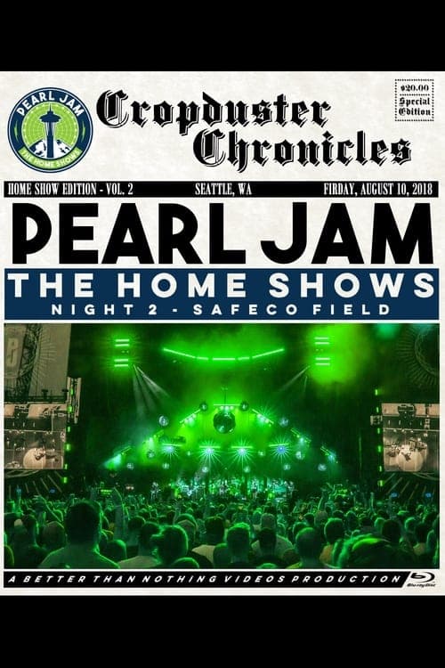 Pearl Jam: Safeco Field 2018 - Night 2 - The Home Shows [BTNV]