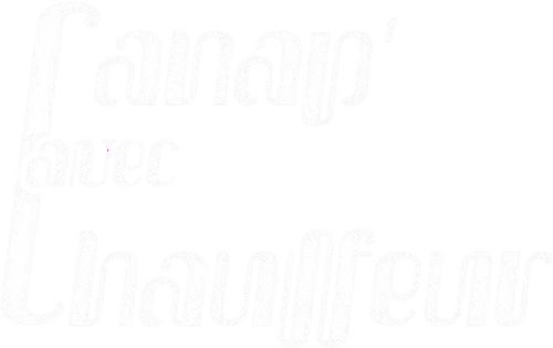 Canap avec Chauffeur