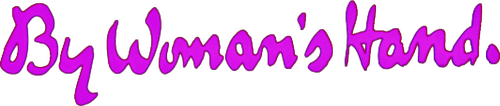 By Woman's Hand