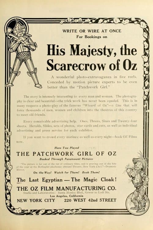 His Majesty, the Scarecrow of Oz