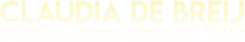 Claudia de Breij: Oudejaarsconference 2019