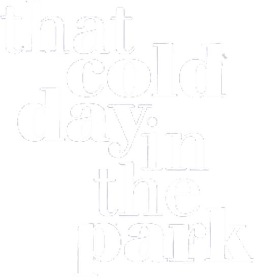 That Cold Day in the Park