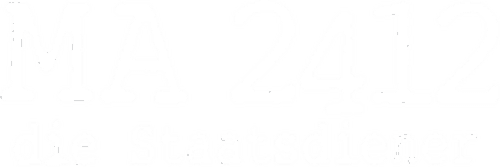 MA 2412 - Die Staatsdiener