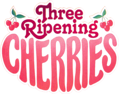 Three Ripening Cherries