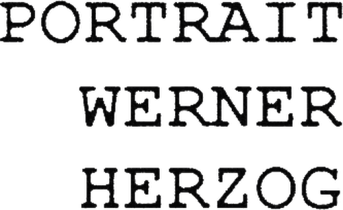 Portrait: Werner Herzog