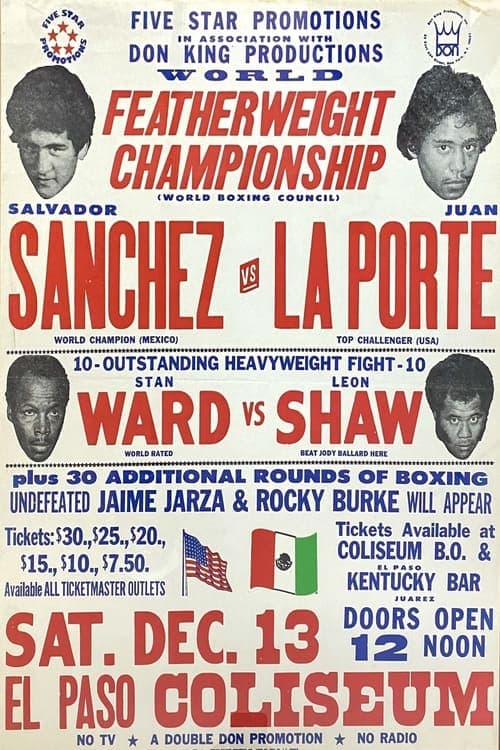 Salvador Sanchez vs. Juan Laporte