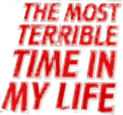 The Most Terrible Time in My Life