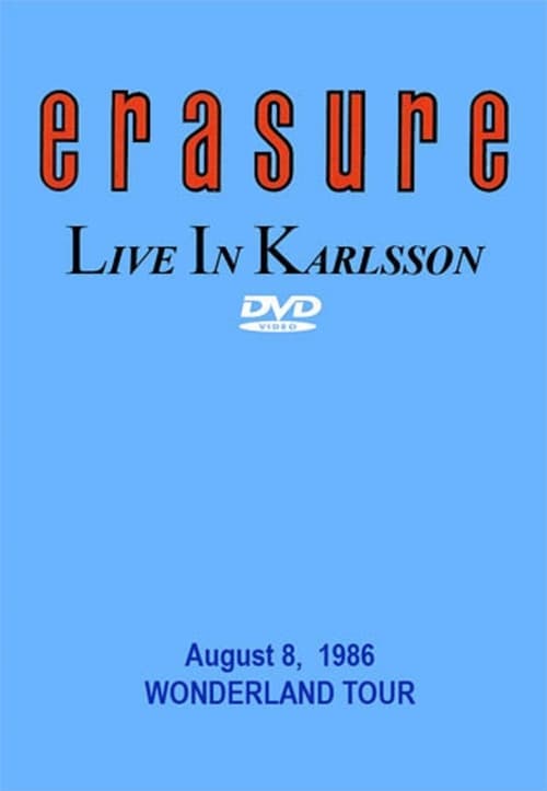 Erasure: Live at Karlsson