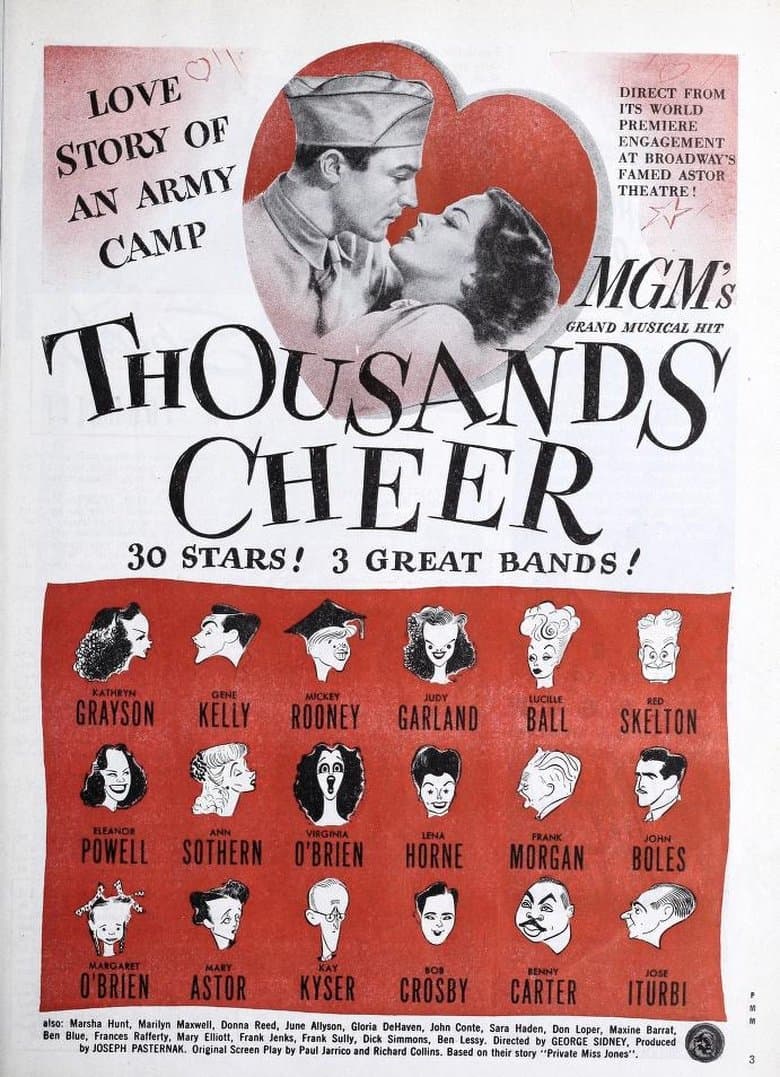 Thousands Cheer